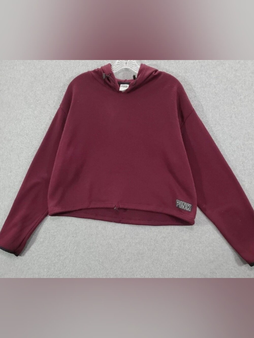 PINK Victoria's Secret Burgundy Hoodie